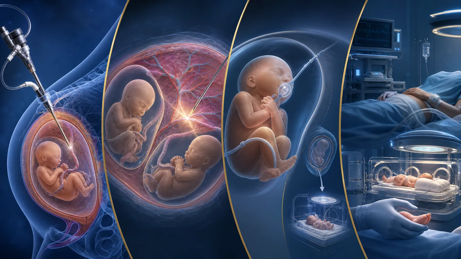 Conceptual visual atlas supporting this Fetoscopy explained: access, uses, risks, and recovery fetal surgery guide